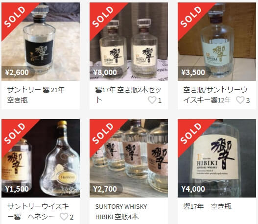 売れる以外なものウィスキー
