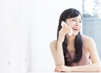 女性の電話