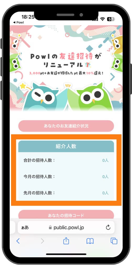 POWLの紹介人数
